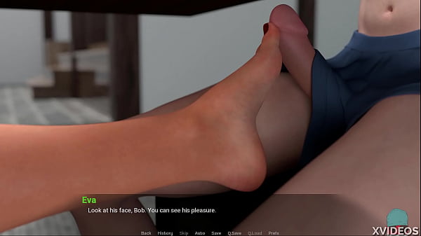 AWAY FROME HOME #13 •_Pleasured under the table by hand and foot