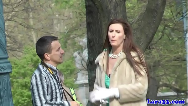 Stockingedbritishmilf sucking and fucking