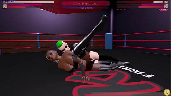 Kay bear vs germaine kyfc sexfight strap on sex 