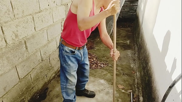 Nonton The Beautiful Perverted Busty Boss Fucks Her Old Employee thumbnail