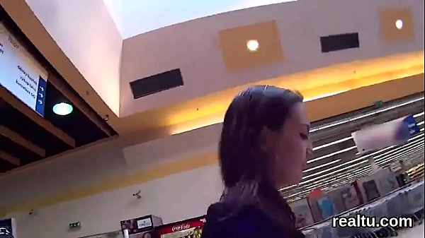 Beautiful czech teen gets tempted in the mall and_screwed in pov