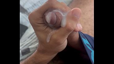 Watch my huge cock dump thick loads to knock you up&mdash_can I cum inside you?