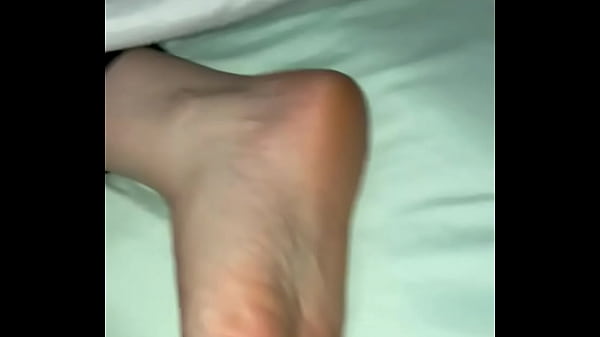 Roommates girlfriend sleepy foottickle