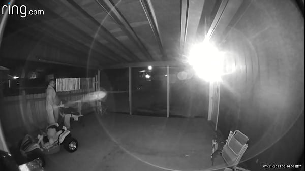 Play MP4 - Caught on the back porch&comma; sucking and fucking a big dick while taking a hot cream pie