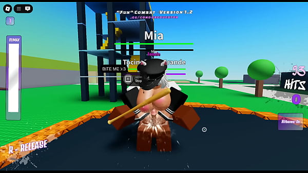 Cogiendo a perritas en roblox