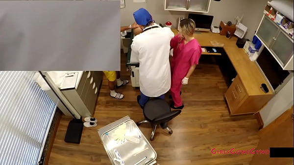 Michelle_AndersonSpread_Eagle AsBoyfriend Watches Doctor Tampa_Nurse Destiny Cruz ProbeHer Nude Body At GirlsGoneGyno_Reup