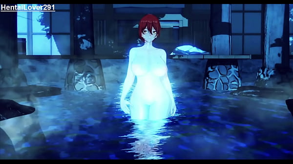 Himeko_cogida en las aguas termales Seru
