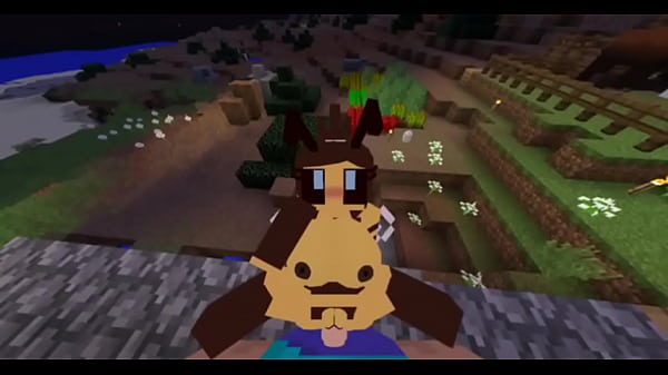 Steve comendo a_abelha quadrada