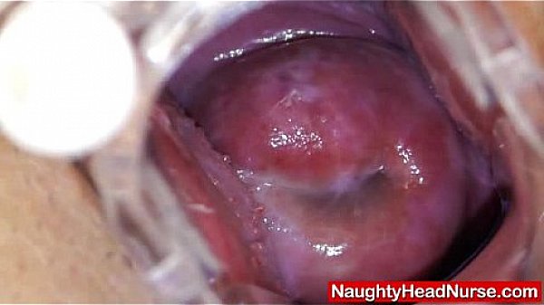 Speculum in a tight madam medic pussy 