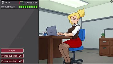 Nonton Una Secretaria Muy Caliente - Barely Working thumbnail