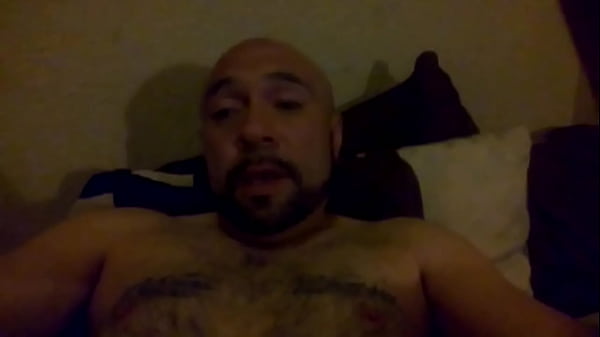 Stroking my cock ready to get it sucked