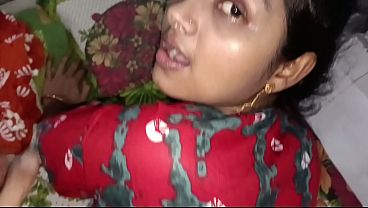 Desi Bhabhi in Red Saree Doggy Style Hard Fucking &_ Blowjob - Homemade Indian Sex
