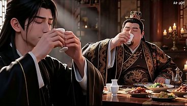 Nonton Cuckold Husband Watches Fat Bull Fuck His Blindfolded Red Concubine, E1 Ai-generated thumbnail