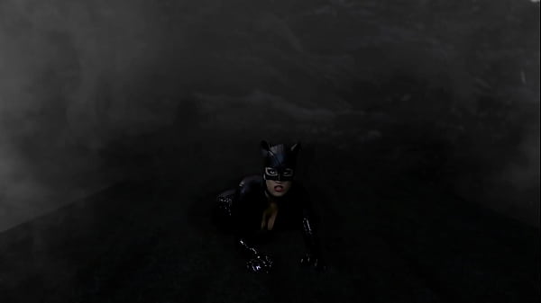 Nonton Katwoman Jennifer Dark Prowls Into A Prison Cage 3way thumbnail