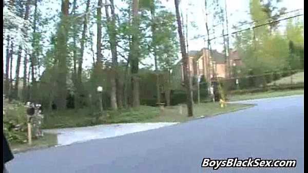 BlacksOnBoys - Interracial Bareback Hardcore Gay Fuck Video 19