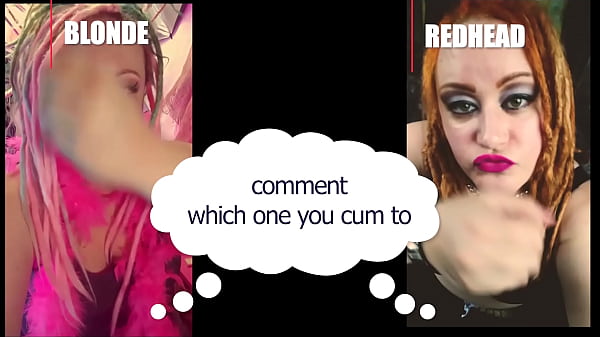 Comment Which One Made You Cum Blonde Or Redhead Straight On By Goddesslana thumbnail
