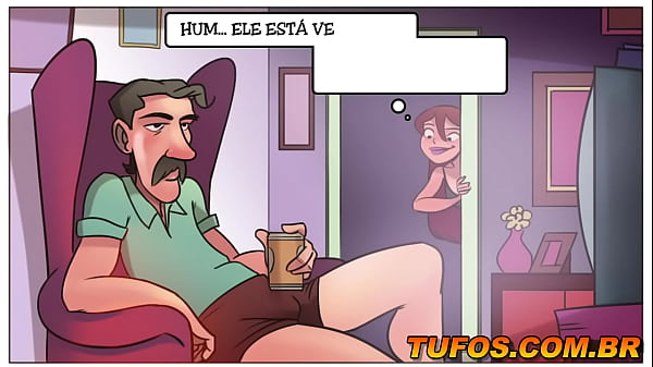 Aninha resolveu experimentar calcinhas para o sr. Carlos ver! 