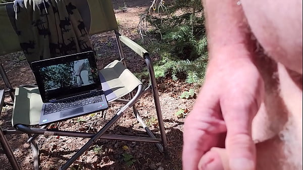 Jerking My Cock In The Trees 