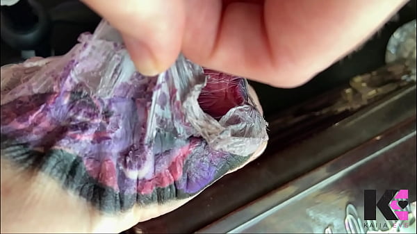 Slow mo fresh tattoo second skin peel 