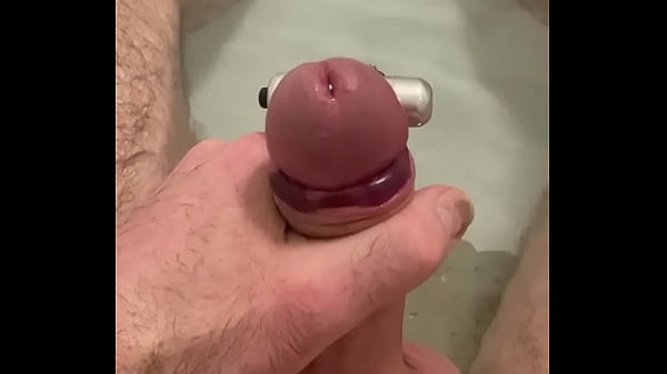 Bathroom masturbation 