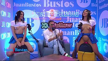 Squirter Camila &amp_ Andrea, the kinkiest Latina step-sisters, cum hard with the fuck machine on full power at JuanBustosPodcast! video thumbnail