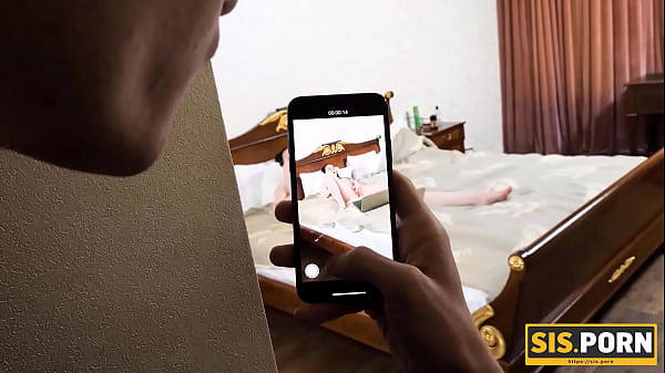 Play MP4 - Stepbro replaces girls hand giving pleasure to slit with cock