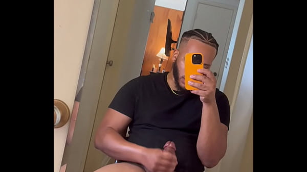 Handsome guy on facetime stroking to your pics watch me edge this thick cock & wait for you to join fpov made for women