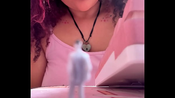 Giantess bbw punishes tiny intruder with farts&ndash; female domination roleplay