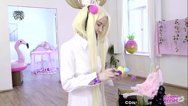 SWEETY PLUM TRAILER#1 Cosplay Blonde Licks Shoesand gets BUTTHOLE_RAVAGED