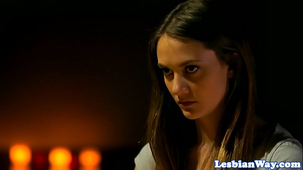 Erotic lesbians queening_each other in trio