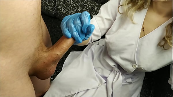 Nurse Masturbates My Cock_In Latex Glove