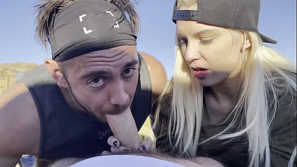 Caught Having Bisexual Threesome Outside thumbnail