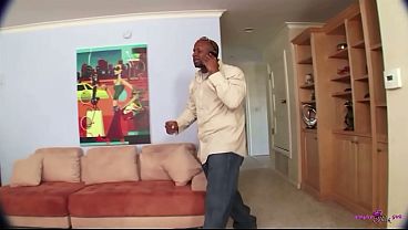 As A Welcome To The Neighborhood The Ebony Rides His Bbc Despite It Being Enormous thumbnail