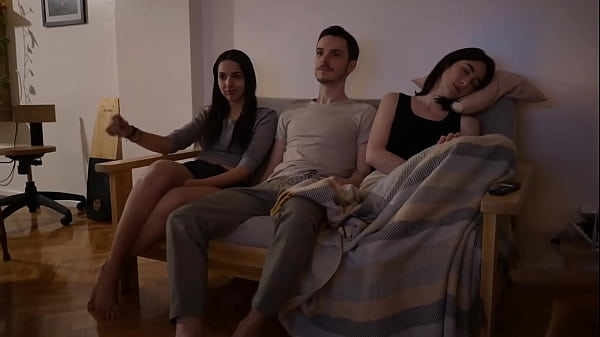 Nonton Wife Caught Her Cheating Husband Fucking Her Best Friend! Will She Join. - Amateur Threesome thumbnail