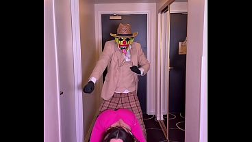 Petite model loves clowns obviously