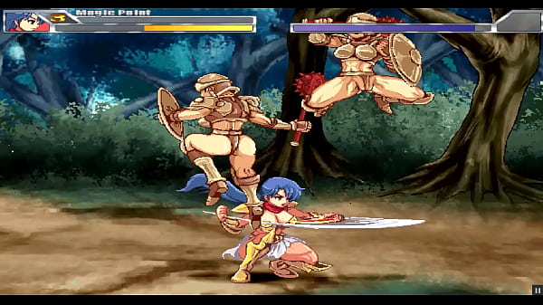 QueenAxe Extreme Hentai PornPlay Ep_6 Redhead warrior lady and turned into acum slut