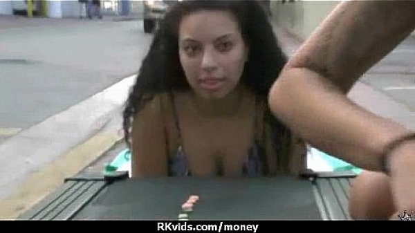 Amateur girl likes to suck cock for cash 23 