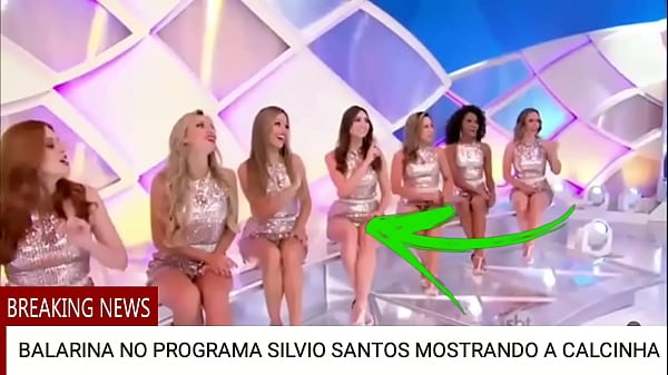 Play MP4 - BALARINA NO PROGRAMA SILVIO SANTOS MOSTRANDO A CALCINHA