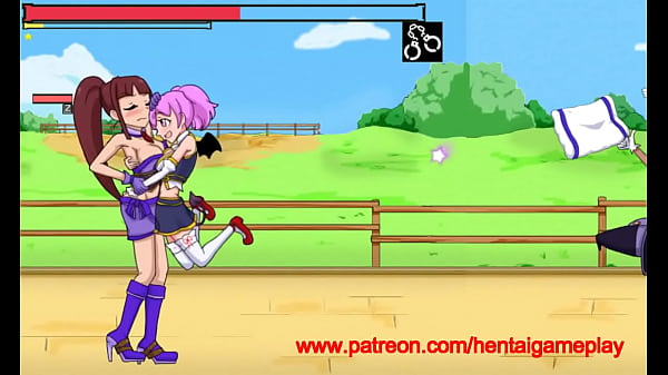 Pretty ninja trans having sex in erotic hentai game video 