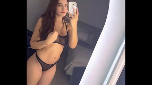 Valentina showing off before her first casting 