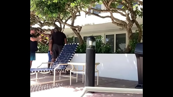 White Swingers_in Miami pay my grandpa and I to let his_wife suck our black cocks