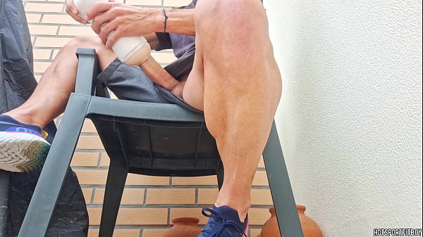 Play MP4 - Risky Public masturbation in a chair - cum inside fleshlight