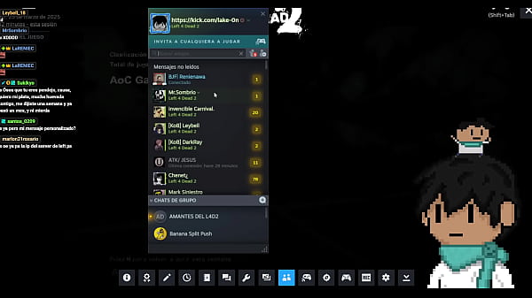 LAKE ES FOLLADO POR_SASKE EN VIERNES 13 MIENTRAS LO_DETONAN_EN DIRECTO