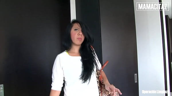 Mamacitaz otalia barrios latina cleaning lady receives a hard pounding from her boss