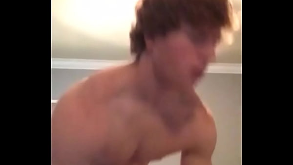 Hot Ginger Muscle Jerks Off 