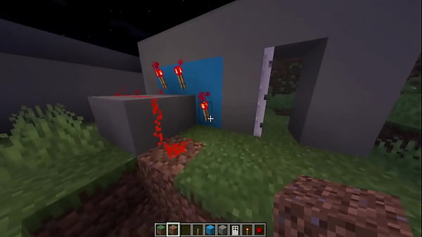 Tutorial de puerta de redstone con clave