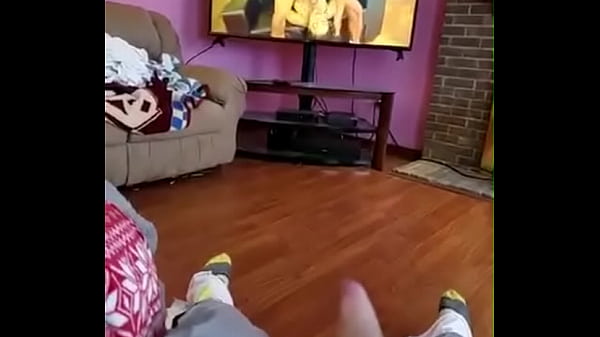 Straight guy gets horny for big black cock 