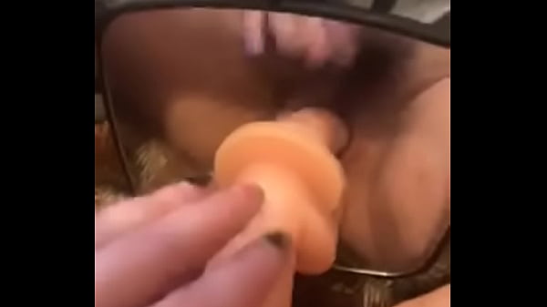 I love to watch myself get off on this fat dildo 