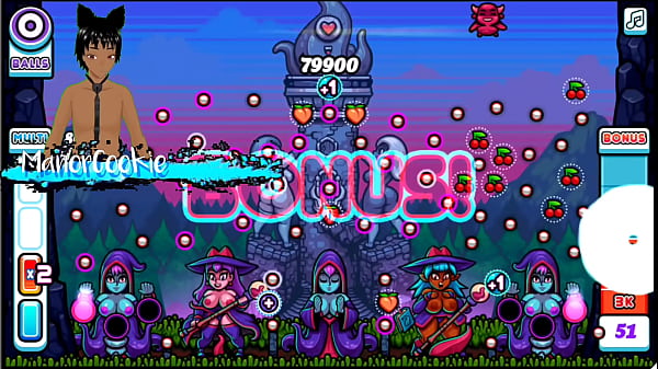 Sexy Witch Pinball - Balls and sexy women getting naked? Sign me up! 