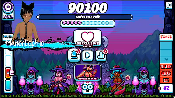 Play MP4 - Sexy Witch Pinball - Balls and sexy women getting naked&quest; Sign me up&excl;